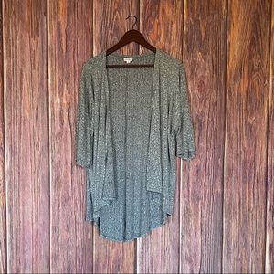 LulaRoe Ribbed Cardigan